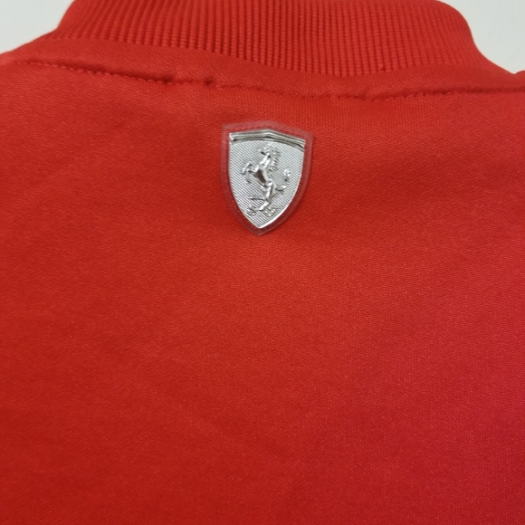 Puma x Ferrari Full Zup Varsity Track Jacket - Picture 4 of 6